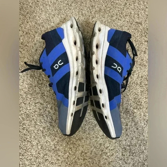 On Running Men's Cloudrunner Shoes - Metal / Midnight 10.5 - Picture 2 of 10